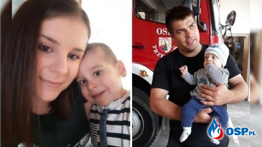 "Umiera serce 3-letniego chłopca". To syn strażaka. Potrzeba jeszcze 300 tys. zł. OSP Ochotnicza Straż Pożarna