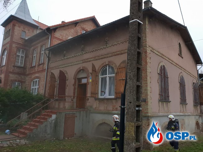Pożar Domu Mniejszości Ukraińskiej OSP Ochotnicza Straż Pożarna