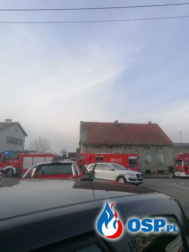 Pożar w domu naczelnika OSP Kwidzyn. Koledzy strażaka apelują o pomoc. OSP Ochotnicza Straż Pożarna