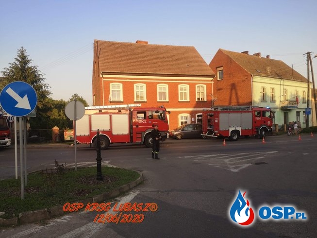 Zadymione mieszkanie OSP Ochotnicza Straż Pożarna