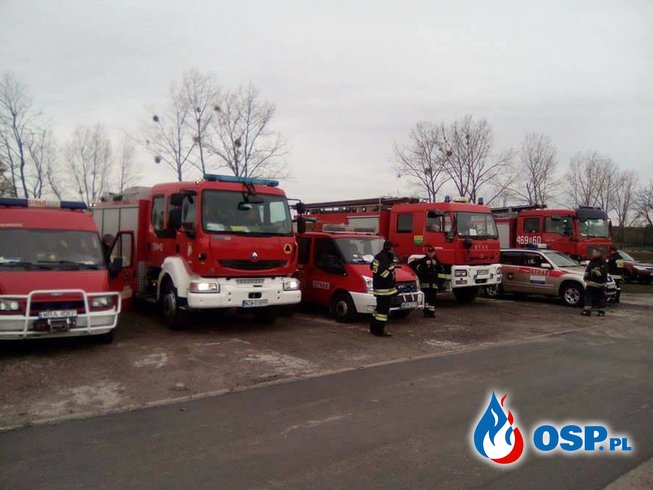 Ćwiczenia Kompanii Powodziowej OSP Ochotnicza Straż Pożarna