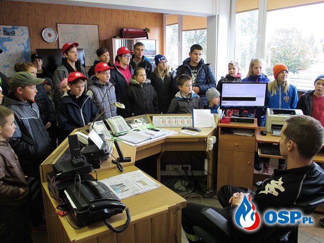 Wycieczka Młodzieżowych Drużyn Pożarniczych Gminy Trzebiatów OSP Ochotnicza Straż Pożarna