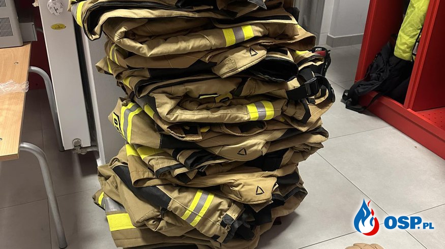 Zakup wyposażenia osobistego ochronnego strażaka dla jednostki OSP Szarów OSP Ochotnicza Straż Pożarna