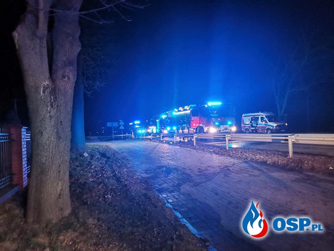 31-latek i dwoje małych dzieci nie żyją. Tragiczny bilans pożaru. OSP Ochotnicza Straż Pożarna