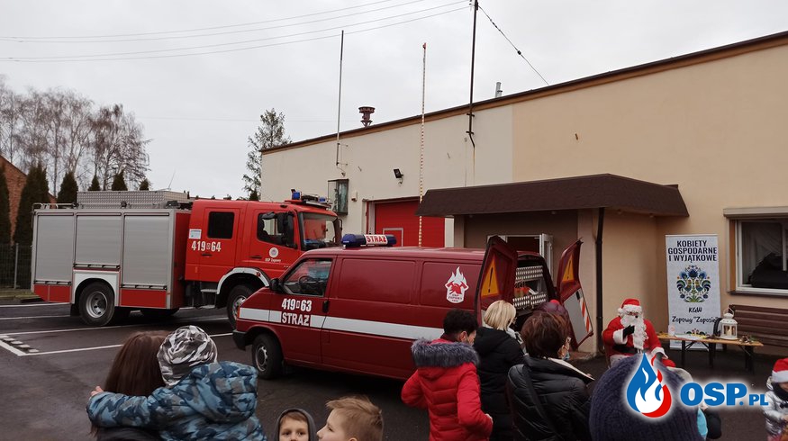 Pomoc Św. Mikołajowi OSP Ochotnicza Straż Pożarna