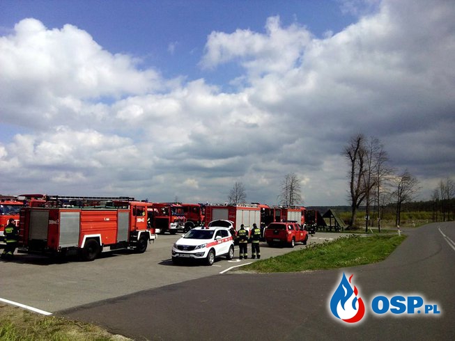  Ćwiczenia kompani gaśniczej WOO OSP Ochotnicza Straż Pożarna