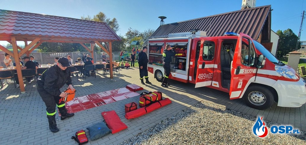 Pokaz pierwszej pomocy w Mokrej OSP Ochotnicza Straż Pożarna