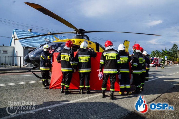 20 osób rannych po zderzeniu autokarów z dziećmi na przejeździe kolejowym w Ruścu! [ZDJĘCIA i FILM] OSP Ochotnicza Straż Pożarna