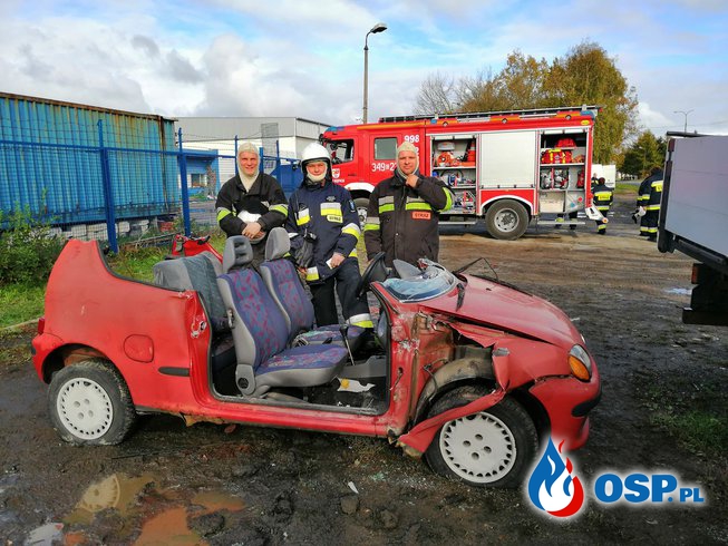 Szkolenie z ratownictwa technicznego 28-10-2018 OSP Ochotnicza Straż Pożarna