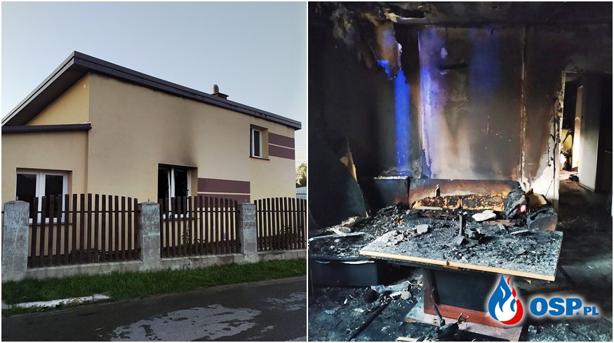 Dwie kobiety nie żyją. Tragiczny finał nocnego pożaru w Wyszkowie. OSP Ochotnicza Straż Pożarna