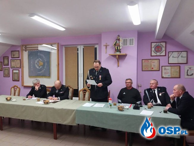 Zebranie Sprawozdawcze OSP Ochotnicza Straż Pożarna