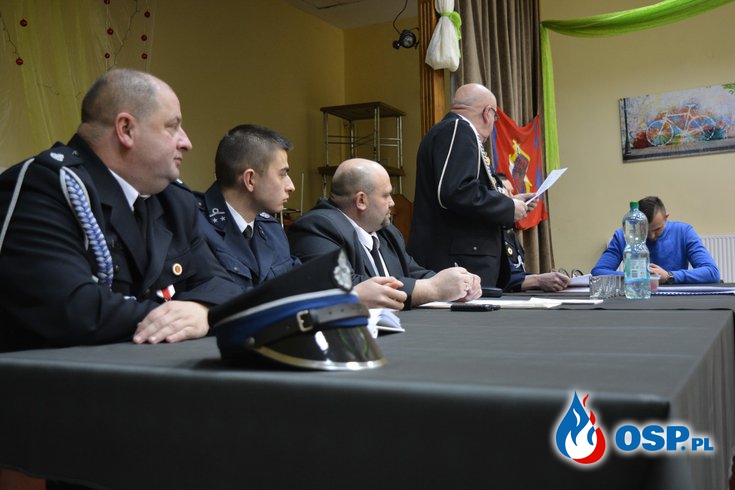 Walne zebranie sprawozdawczo - wyborcze za rok 2015 OSP Ochotnicza Straż Pożarna
