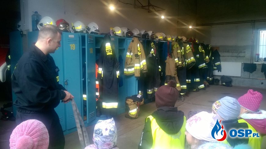 Wizyta przedszkolaków w naszej jednostce OSP Ochotnicza Straż Pożarna