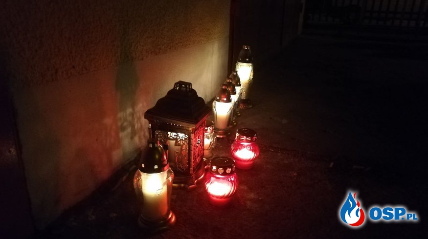Oddajemy hołd tragicznie zmarłemu Prezydentowi Gdańska OSP Ochotnicza Straż Pożarna