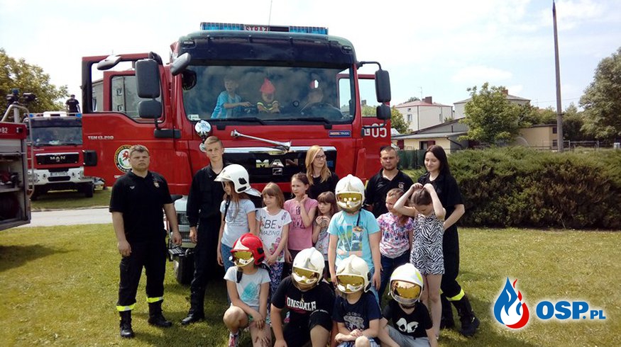 Pokazy strażackie na Dzień Dziecka OSP Ochotnicza Straż Pożarna