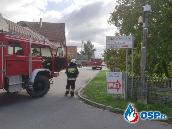 Miejscowe Zagrożenie - Zerwane przewody OSP Ochotnicza Straż Pożarna