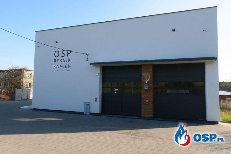 Strażacy z OSP Kamień już w odnowionej siedzibie OSP Ochotnicza Straż Pożarna