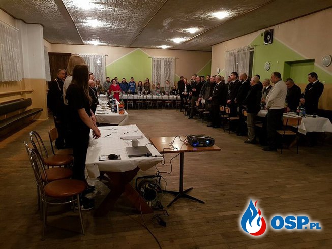 Walne Zebranie członków Ochotniczej Straży Pożarnej w Lubecku. OSP Ochotnicza Straż Pożarna