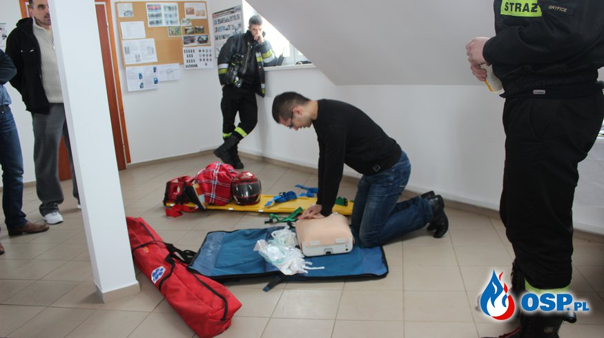 Szkolenie z udzielania pomocy przedmedycznej 2013r. OSP Ochotnicza Straż Pożarna