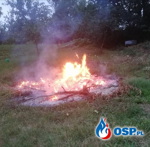 Pożar - Alarm fałszywy w dobrej wierze OSP Ochotnicza Straż Pożarna