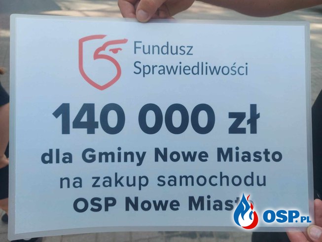 Promesa Fundusz Sprawiedliwości OSP Ochotnicza Straż Pożarna