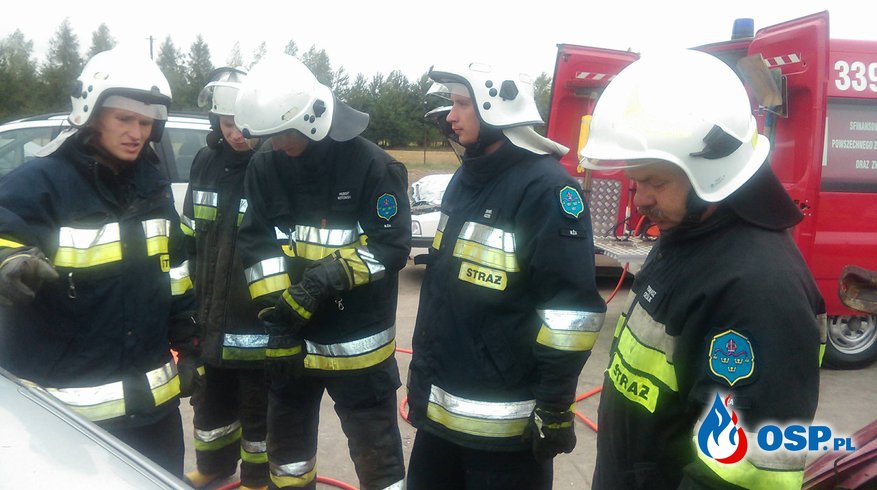 Ćwiczenia w zakresie ratownictwa technicznego. OSP Ochotnicza Straż Pożarna