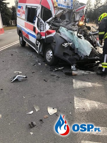 28-letni strażak OSP zginął w wypadku karetki w Zawierciu OSP Ochotnicza Straż Pożarna