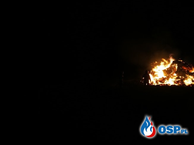 Nocny pożar w Gądnie OSP Ochotnicza Straż Pożarna