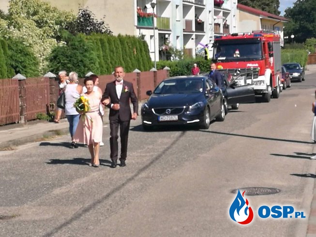 Ślub strażaka 18-08-2018 OSP Ochotnicza Straż Pożarna