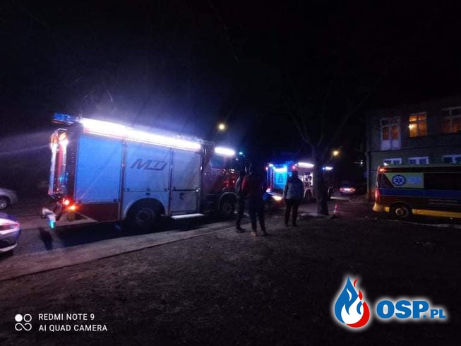 Dwie osoby nie żyją. Tragiczny bilans nocnego pożaru w Kole. OSP Ochotnicza Straż Pożarna