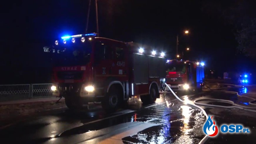 Starszy mężczyzna zginął w pożarze w Wielkopolsce OSP Ochotnicza Straż Pożarna