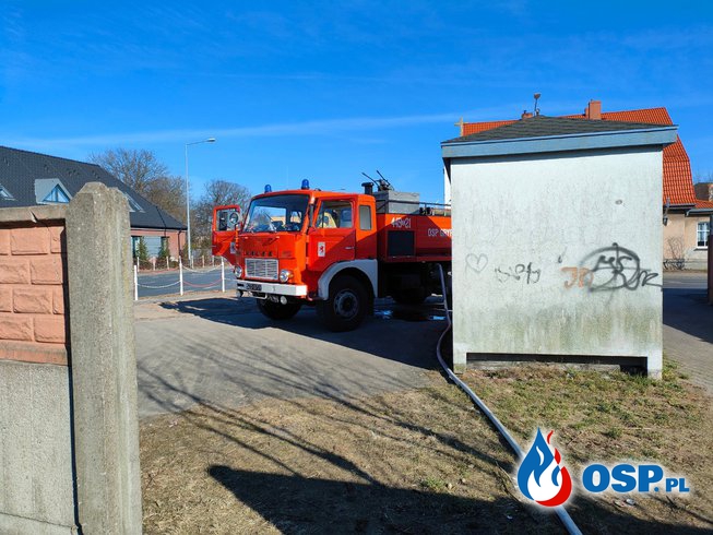 Pierwszy pożar traw w 2022 OSP Ochotnicza Straż Pożarna