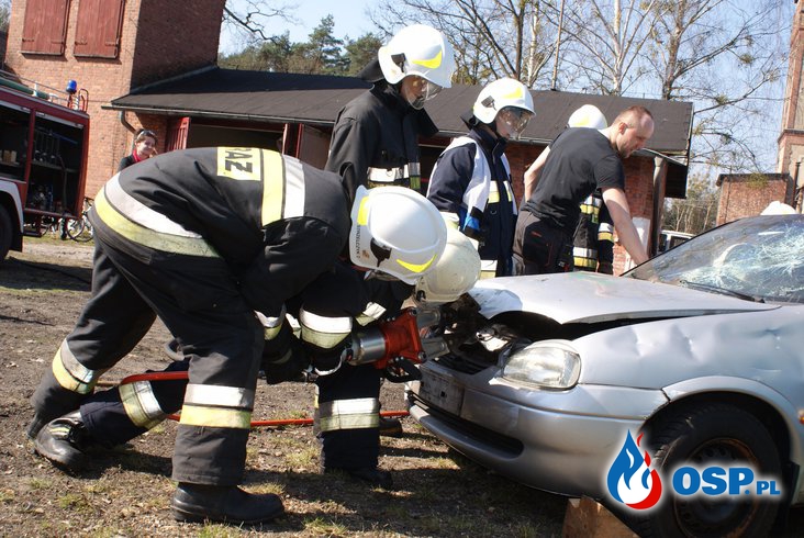 Szkolenie z ratownictwa drogowego OSP Ochotnicza Straż Pożarna