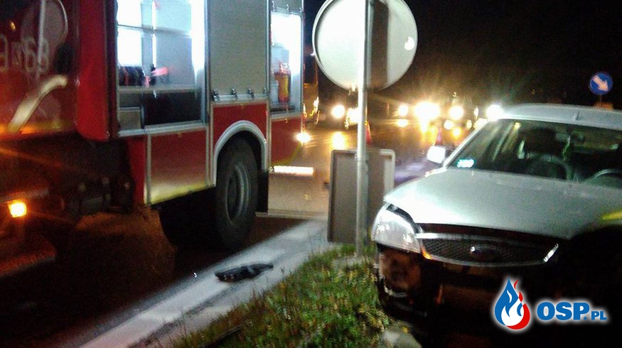 Wypadek na Zakopiance OSP Ochotnicza Straż Pożarna