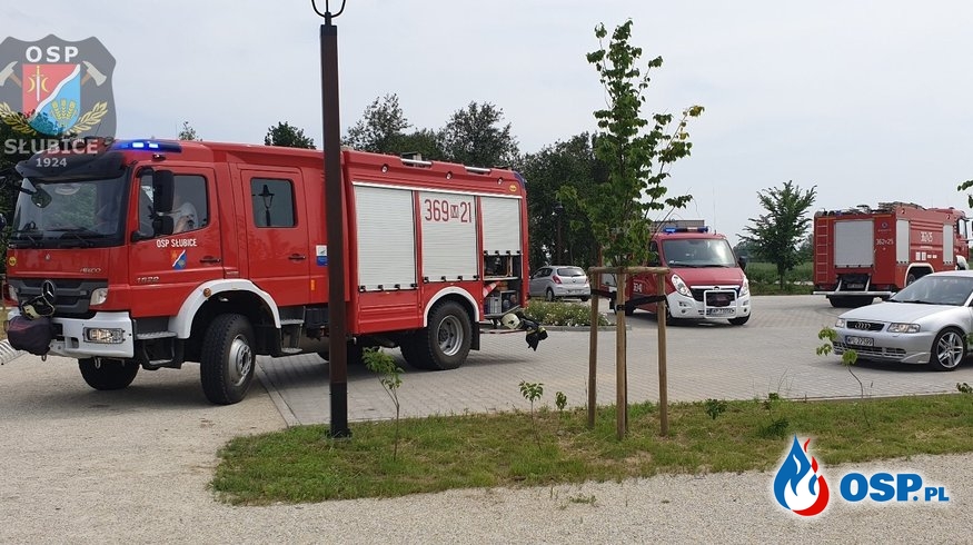 Monitoring przeciwpożarowy poinformował o pożarze OSP Ochotnicza Straż Pożarna