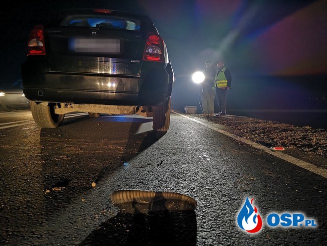 14-latek zginął na przejściu dla pieszych w Bukówcu Górnym OSP Ochotnicza Straż Pożarna