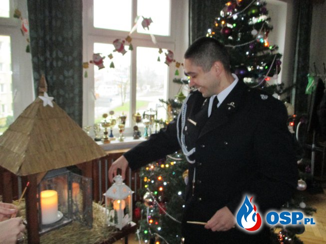 Betlejemskie Światło Pokoju OSP Ochotnicza Straż Pożarna