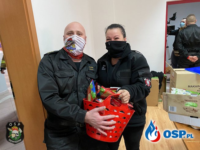 Finał strażackiej akcji "PACZKA DLA SENIORA"! OSP Ochotnicza Straż Pożarna