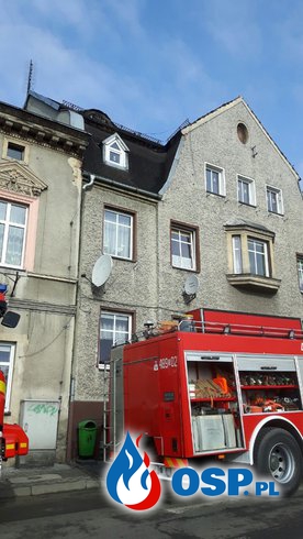 Pożar komina w budynku wielorodzinnym w Białej OSP Ochotnicza Straż Pożarna