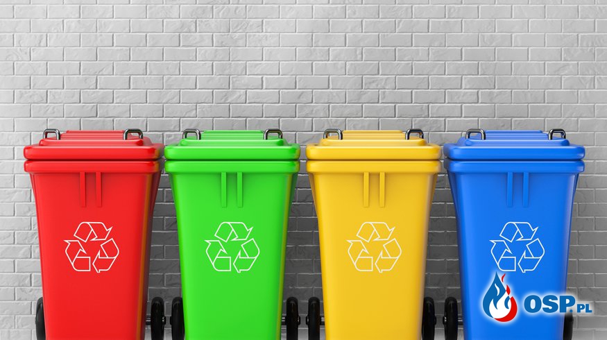 UWAGA mieszkańcy! Zmiana stawek za gospodarowanie odpadami komunalnymi od 1 kwietnia 2018 r. OSP Ochotnicza Straż Pożarna
