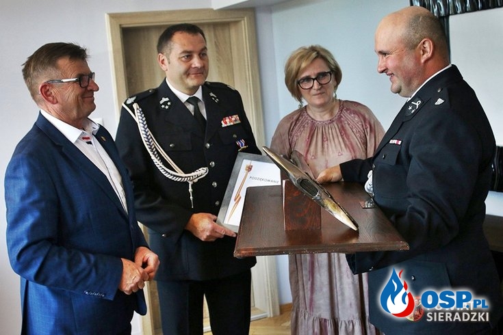 Strażak OSP Brąszewice uhonorowany za bohaterską postawę OSP Ochotnicza Straż Pożarna