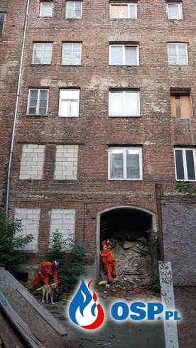 Katastrofa budowlana na warszawskiej Pradze. Runęła część kamienicy. OSP Ochotnicza Straż Pożarna