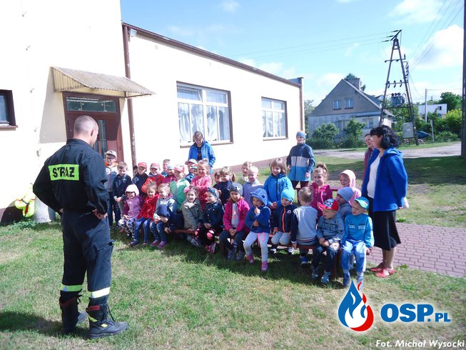Wizyta dzieci OSP Ochotnicza Straż Pożarna