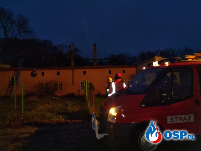 4 strażaków z rodzinami straciło dach nad głową po pożarze domu OSP Ochotnicza Straż Pożarna