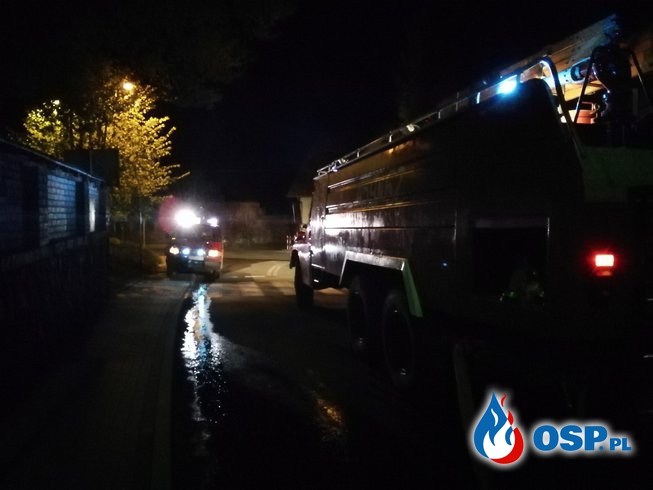 Pożar stodoły w Witnicy OSP Ochotnicza Straż Pożarna
