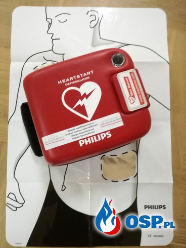 Urządzenie ratujące życie – AED OSP Ochotnicza Straż Pożarna