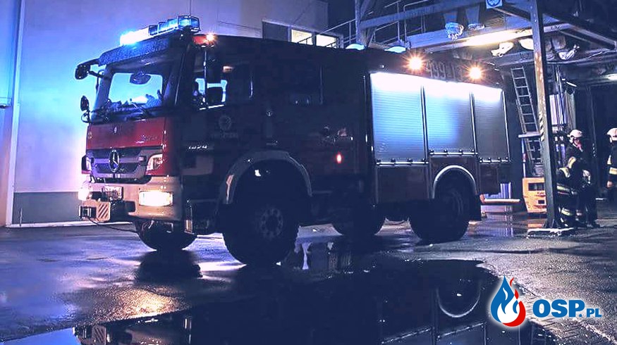 Pożar komina w Otmicach OSP Ochotnicza Straż Pożarna