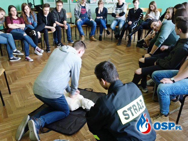 Szkolenie z udzielania Pierwszej Pomocy w CKZiU w Łodzi OSP Ochotnicza Straż Pożarna