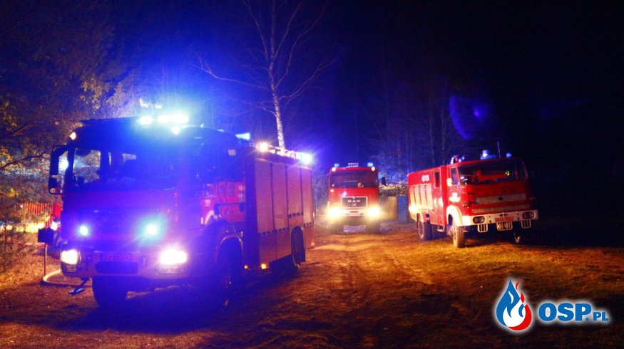Pożar domu w Międzyrzeczu OSP Ochotnicza Straż Pożarna