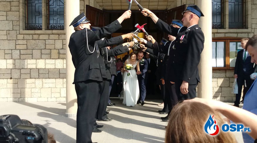 Ślub Druha z naszej jednostki!!! OSP Ochotnicza Straż Pożarna